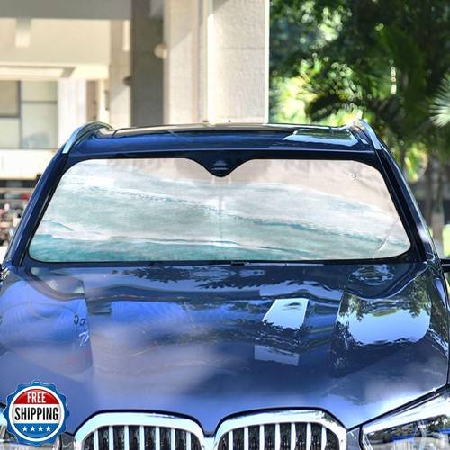 Parabrisas Bohemio Verano Playa Parasol para Coche Auto SUV Camión Plegable Fr - Imagen 2 de 5