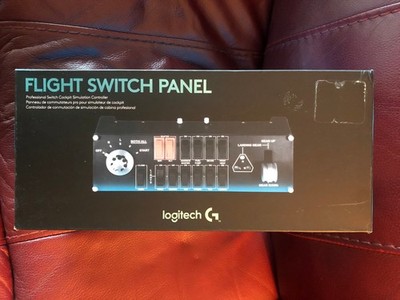 Logitech G Saitek Professional Flight Switch Panel Simulation Controller New