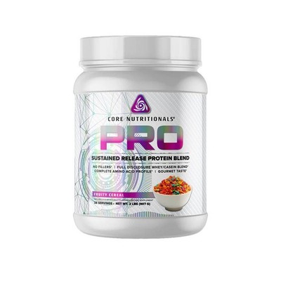 Core Nutritionals Pro Sustained Release Protein Blend, Digestive Enzyme Blend...