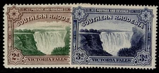 SOUTHERN RHODESIA GVI SG35-35b, 1935-41 POSTAGE & REVENUE set, M MINT. Cat £12.