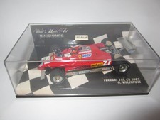 Pma Minichamps 1/43 Ferrari 126C2 1982 No27 Gilles Villeneuve Suit Custom