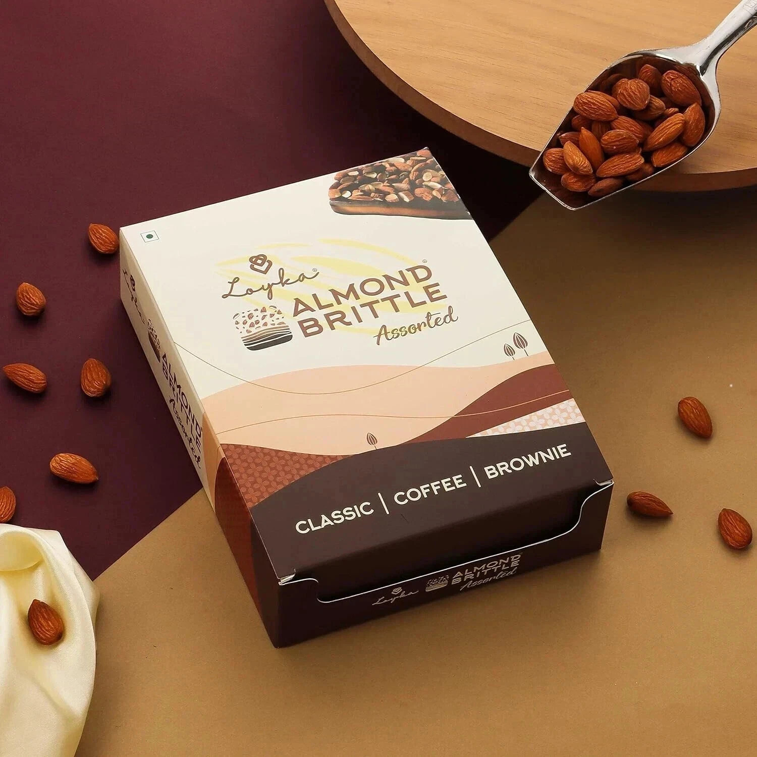 Loyka Almendra Frágil Surtido Choco Caja - 12 piezas