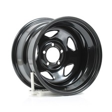 Cragar Wheel V-5 Steel Black 15 X 10 5 X 4.5 Bolt Circle 3.75 Backspace Each Cragar Wheel V-5 Steel Black 15 X 10 5 X 4.5 Bolt Circle 3.75 Backspace Each