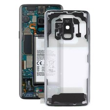 Transparent Glass Battery Back Cover Camera Lens For Samsung Galaxy S9 G960F