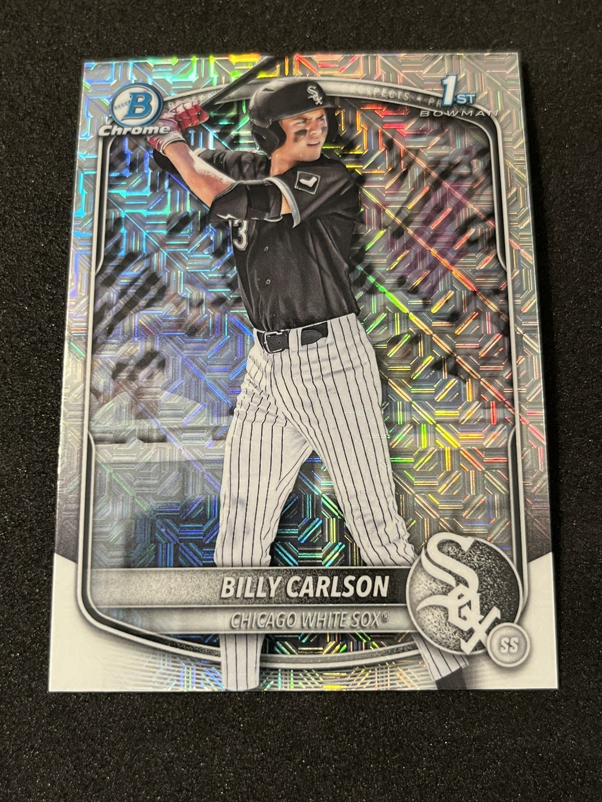 2025 Bowman Draft - 1st Mega Mojo Refractor #BDC-10 Billy Carlson