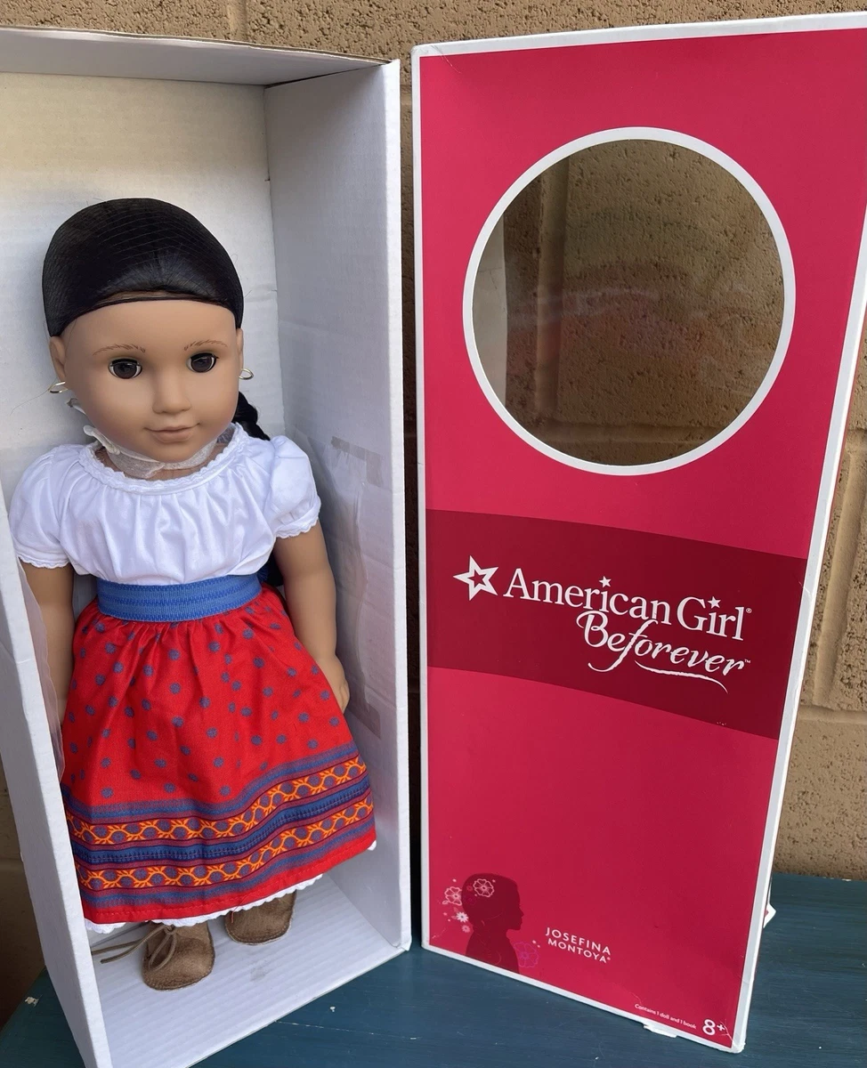 American Girl Josefina – Chèvre Sombrita – Figurine Animal Plastique Blanc – Neuf Boîte 90s
