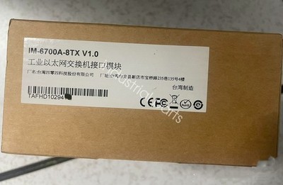 1PCS MOXA IM-6700A-8TX Ethernet Interface Module Brand new Fedex or DHL