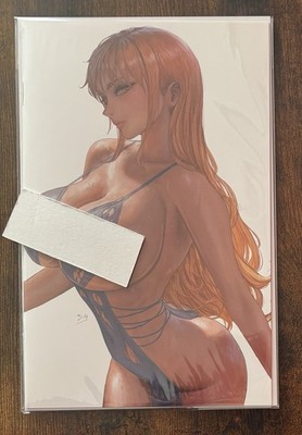 Boundless Fantasy #1 Nami Battle Damaged Variant Blimax RMC