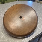 Vintage Wood Bowl with Brass Nutcracker Made In  Japan — photo 7
