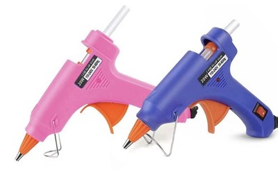 Mini Hot Glue Gun 2-Pack 25pcs Hot Glue Sticks for Quick Fix Artist DIY Art Home