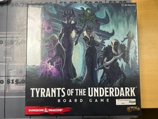 Tyrants of the Underdark Board Game Dungeons & Dragons 2nd Edition (New/Sealed)
