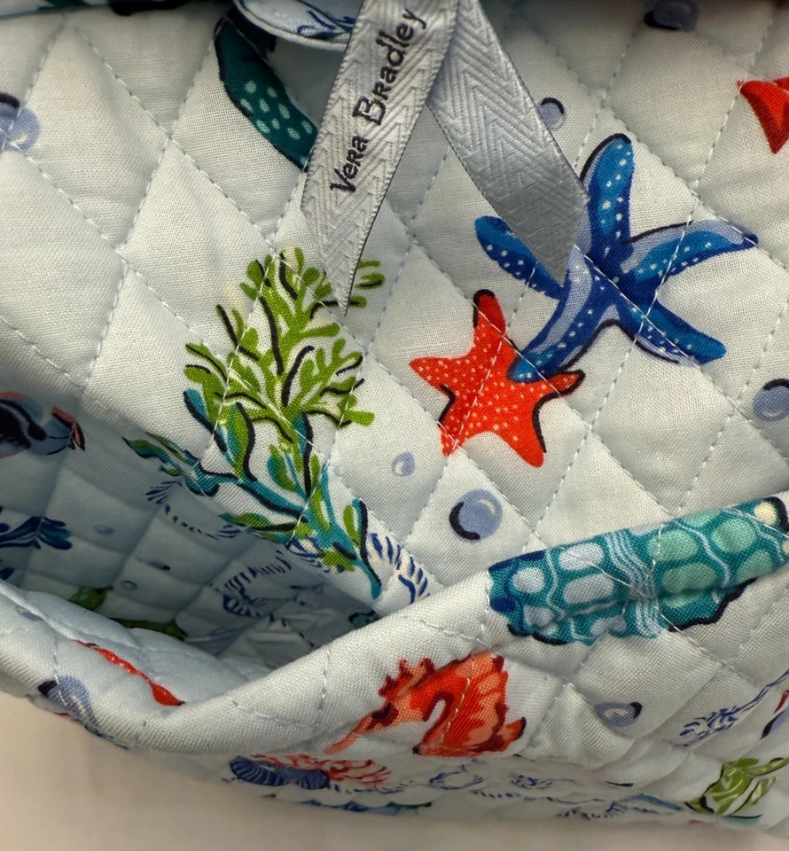 VERA BRADLEY LONA DE VIAJE GRANDE ANCLAJES LEJOS NUEVO CON ETIQUETAS (M-2) Foto 4 de 4