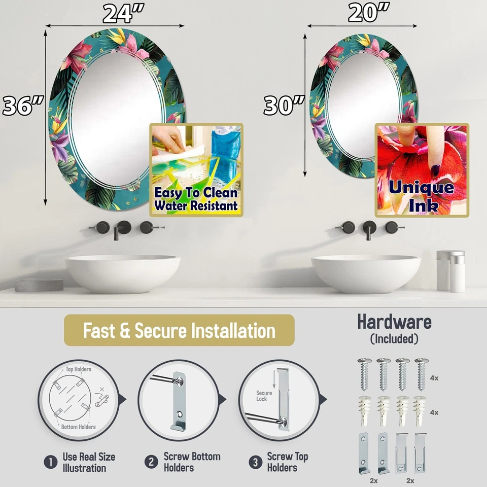 Designart 'Triángulo Verde Geométrico III' Impreso Mediados de Siglo Foto 4 de 4