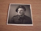 WW2 Military Soldier Portrait Uniform Bill Sykes March 1945 Vintage Photo
