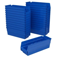 Akro-Mils 30120 Plastic Shelf Bins, Heavy Duty Storage Bins for Garage, Closet,