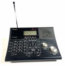 Uniden BC340CRS Bearcat Desktop Radio Scanner AM FM Weather Black Clock Alarm