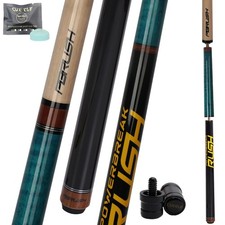 Heavy Hitter Jump Break Pool Cue 20oz 21oz 22oz 23oz 3-Piece Pool Stick Extra...