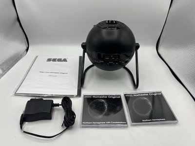 Sega Toys Homestar Original Home Planetarium Star Projector w/ 2 charts