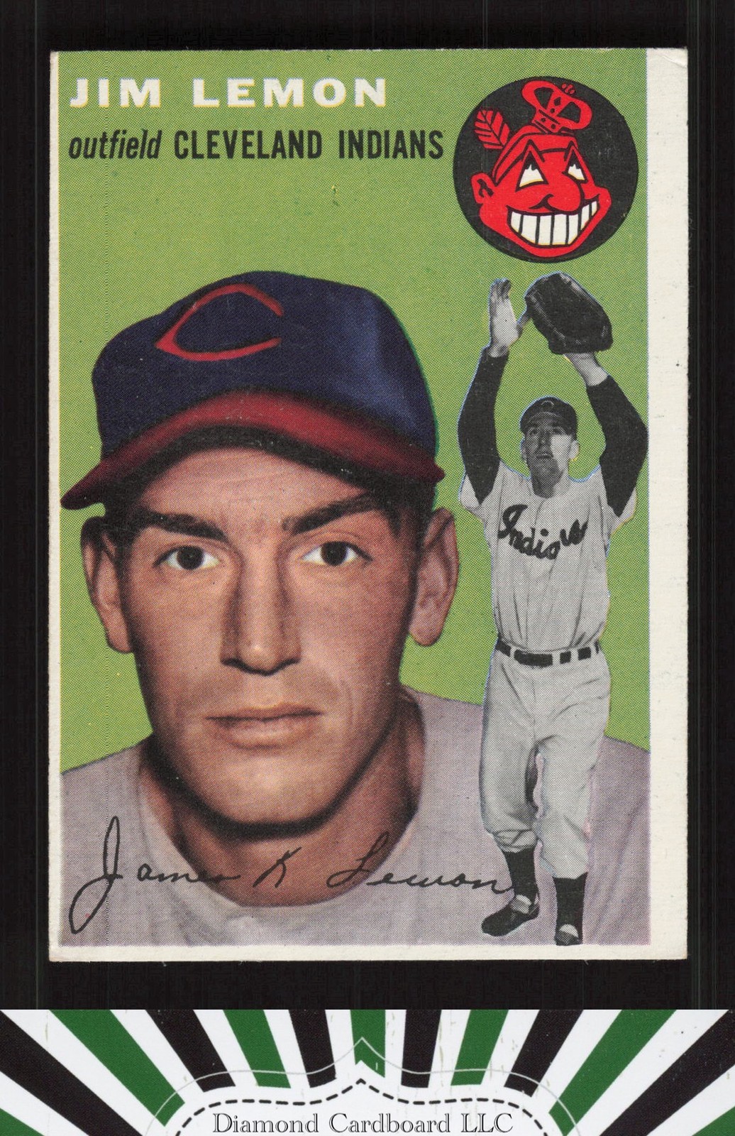 1954 Topps #103 Jim Lemon VGEX e, front