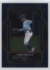 2022 Panini Select Diamond Level Retail Blue Prizm Vidal Brujan #211 0w6