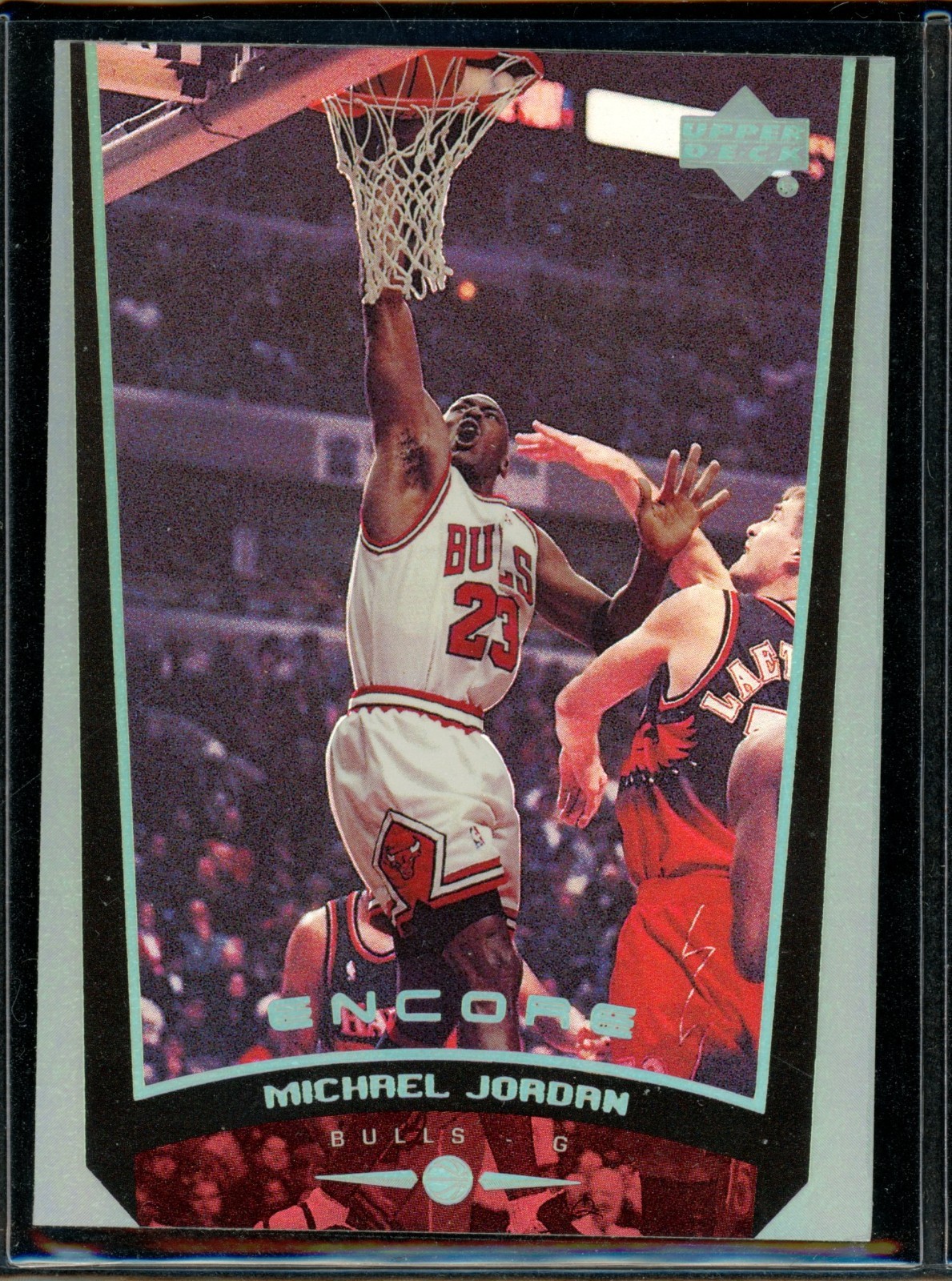 1998-99 Upper Deck Encore Michael Jordan  Chicago Bulls Card #107