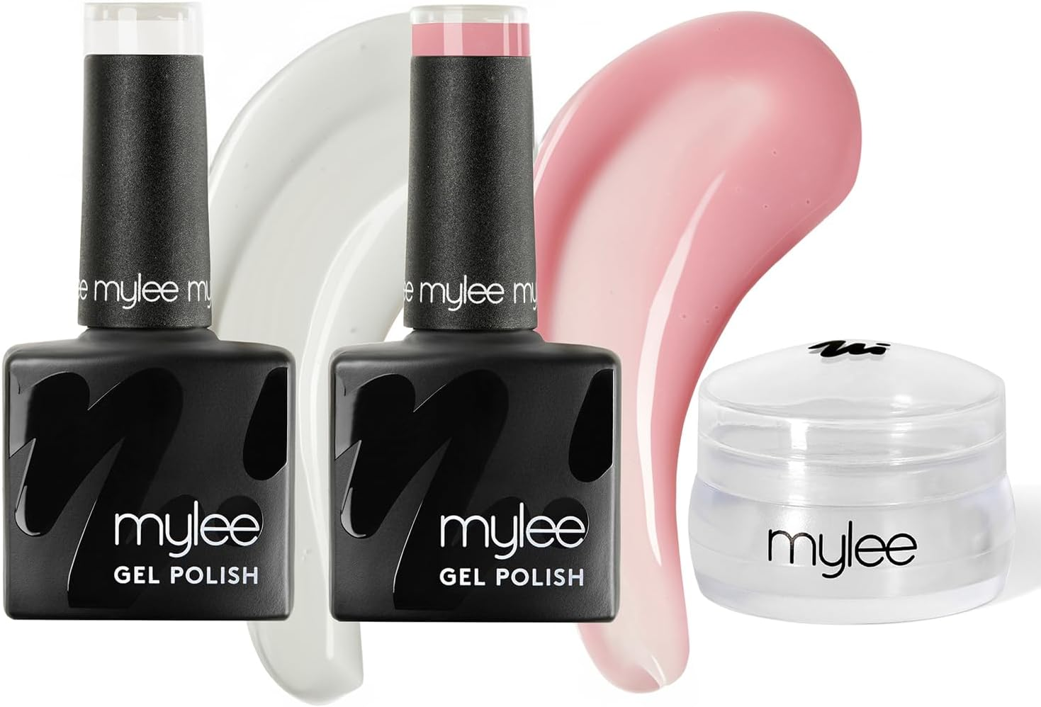 Mylee French Me Kit with Stamper – Salon Quality French Manicure at Home, Includ