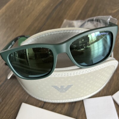 EMPORIO ARMANI EA4184 5058/6r Matte Green Sunglasses Glasses Youth