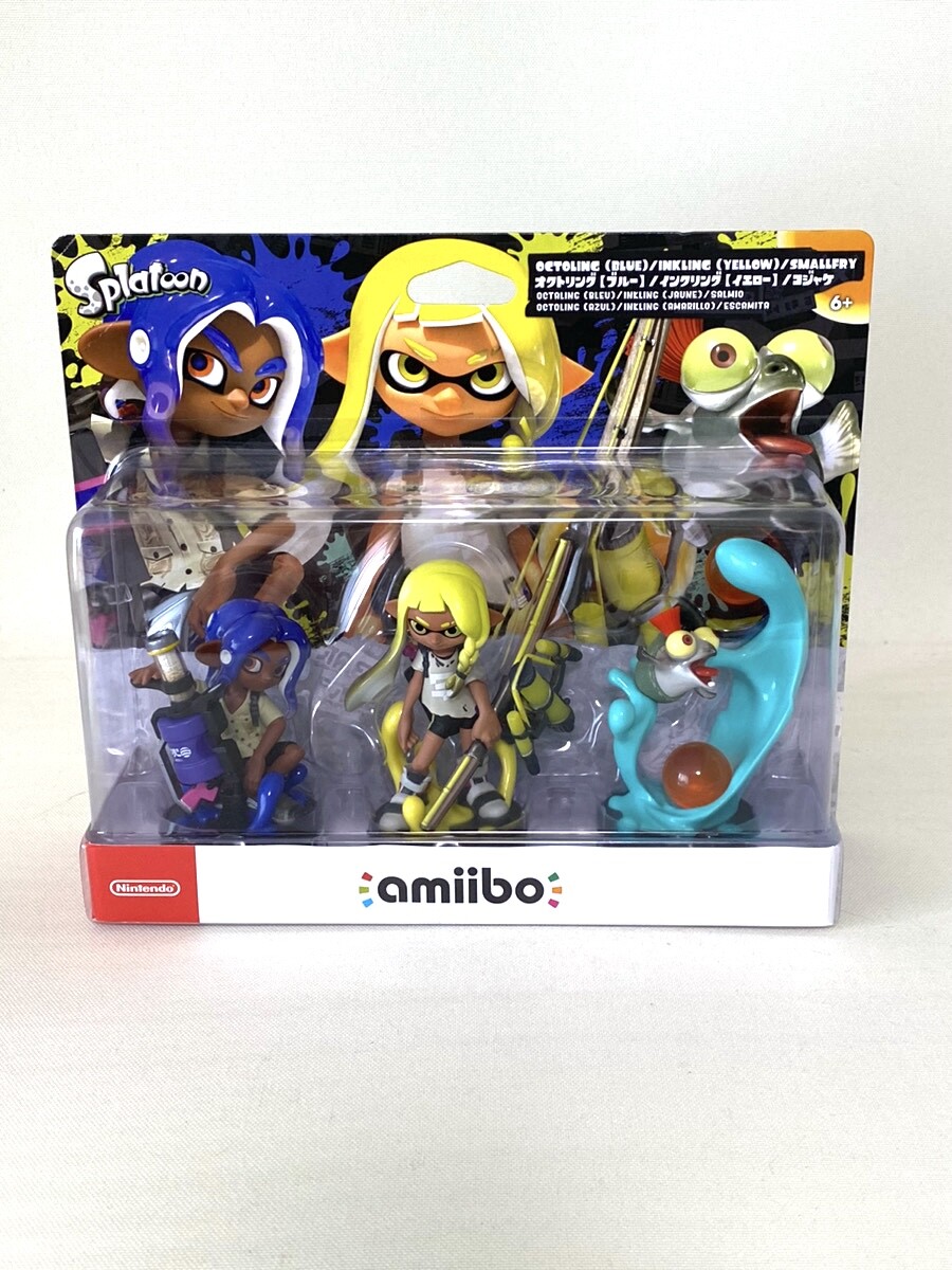 Nintendo amiibo Splatoon 3 Triple set Inkling Octoling Smallfry