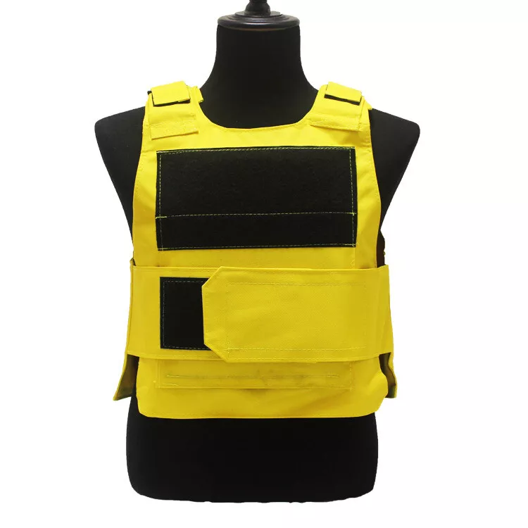 Body Bulletproof Vest Front Back Plates Armor Tactical Jacket Guard  Colorful