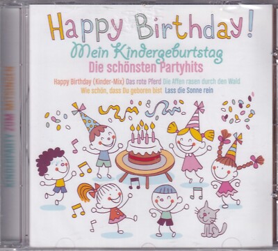 Kinderlieder CD Partyhits Kindergeburtstag Happy Birthday 20 Hits für Fete K1939
