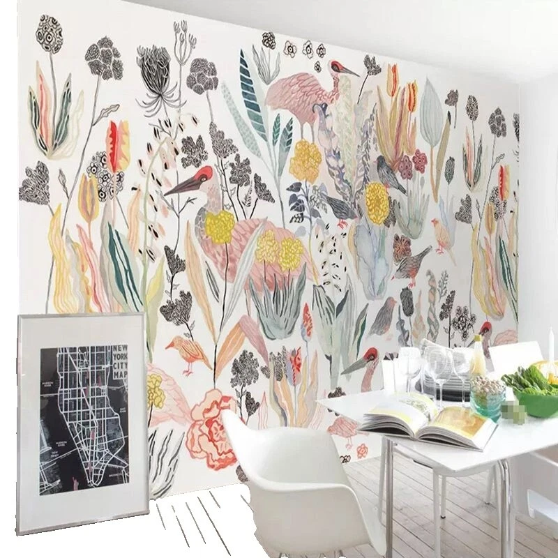 Sala de estar Papel Multicolor rollos y hojas de papel tapiz