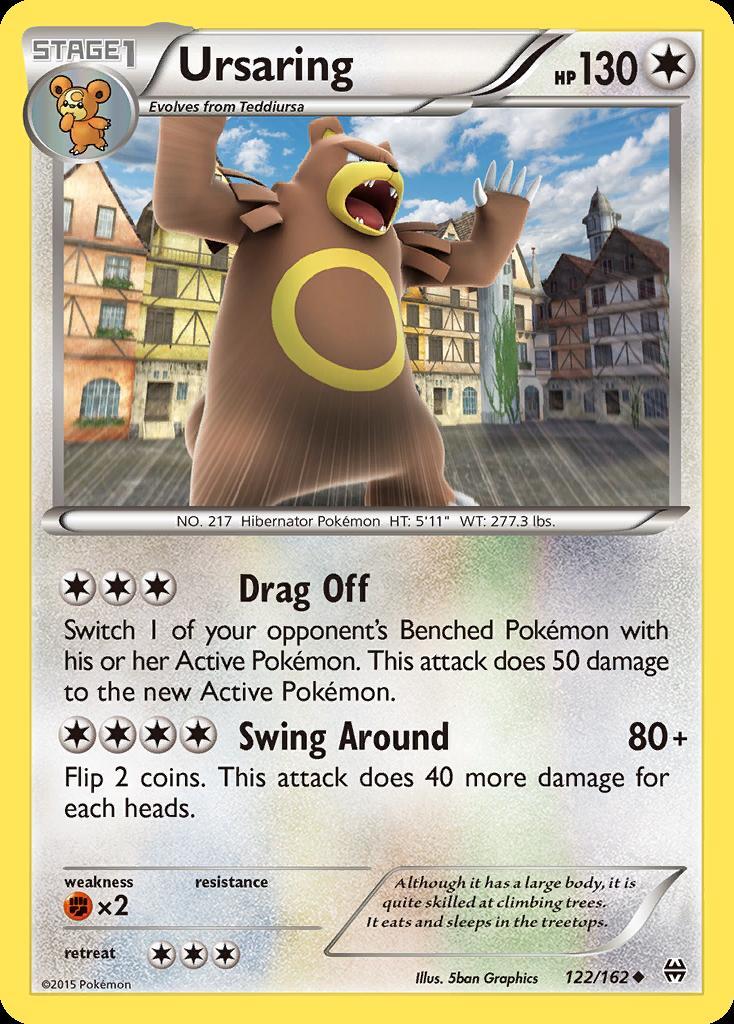 Pokemon Ursaring (122/164) BREAKthrough LP