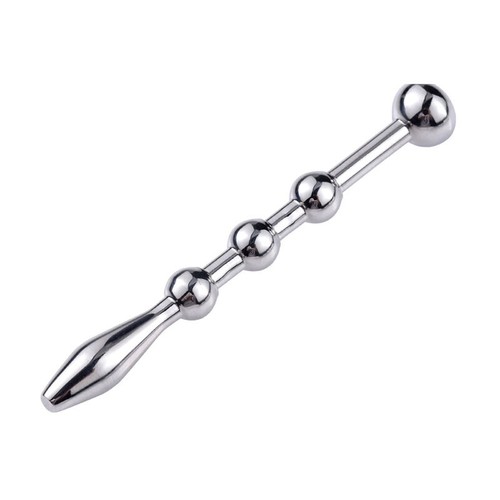 Dilatatore Acciaio Inox Suono Metallo Allungamento Uretrale Pene Maschile Plug Solido - Foto 23 di 30
