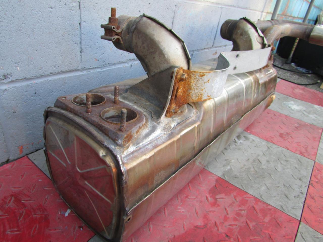 Ferrari 360 Spider Modena - Complete Exhaust Muffler w/ LH Pipes, Bracket 174089