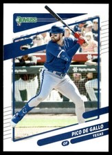 2021 Donruss Nickname Variation Joey Gallo Texas Rangers #189