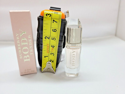 Burberry Body Tender Women 's 0.15 OZ  / 4.5ML Eau De Toilette Mini Splash  New