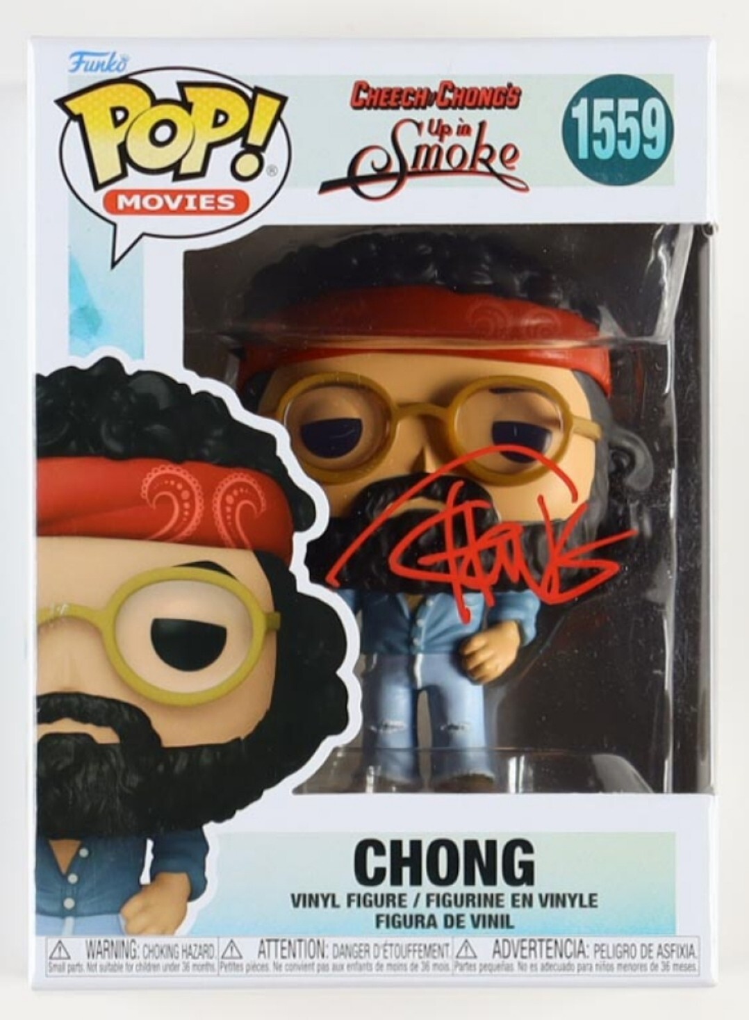 Tommy Chong HAND-SIGNED Up In Smoke Funko  #1559 JSA COA -  Signature Pops