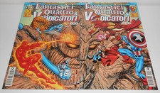 FANTASTICI QUATTRO & VENDICATORI DOMINATION FACTOR 1-2 SERIE COMPLETA EDICOLA