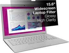 3M High Clarity Privacy Filter 156 Widescreen Laptop w Comply Attachments