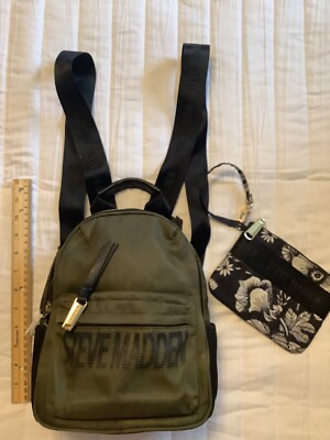 Steve Madden Backpack with Wristlet Steve Madden All Over Logo Print Backpack W Wristlet  main image 3