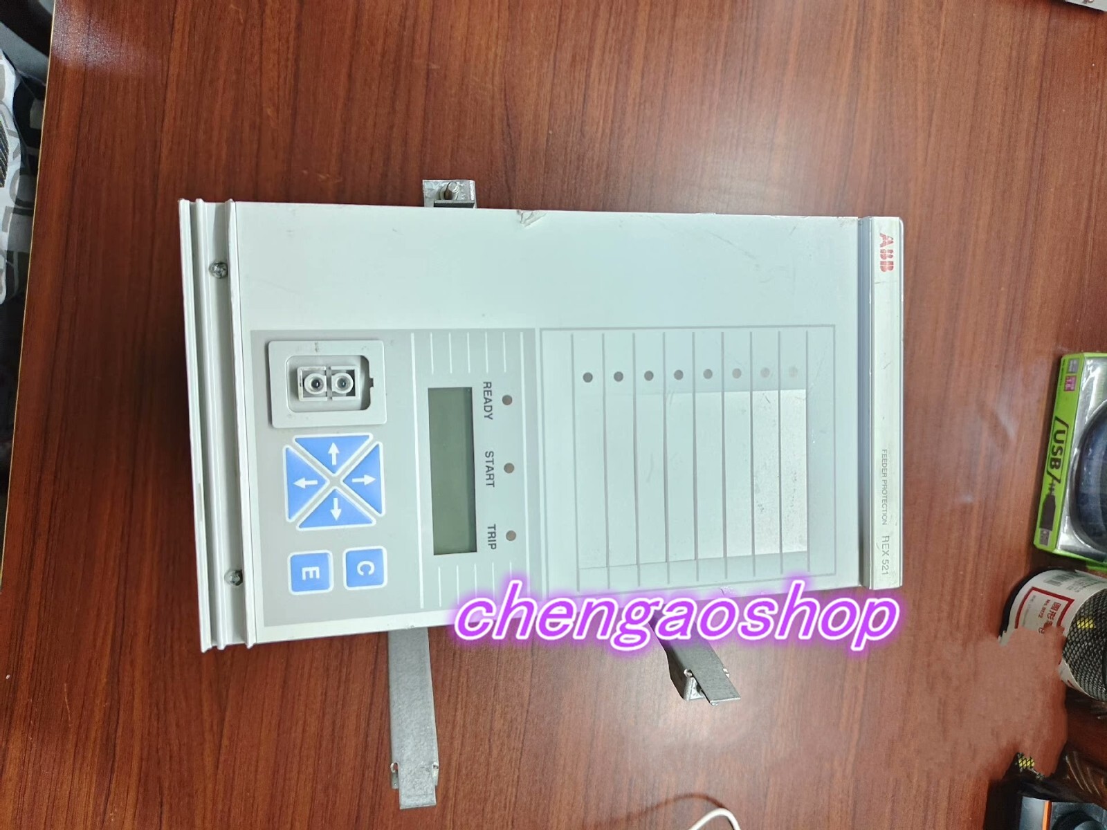 1PC USED 100% TEST ABB REX521EBHGSB01E (DHL or FedEx) #H527CC YD