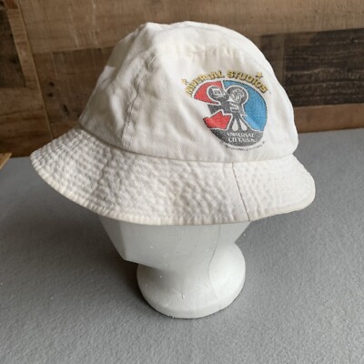Vintage 1983 Universal Studios Hollywood Youth Bucket Hat 58cm. Hong Kong.