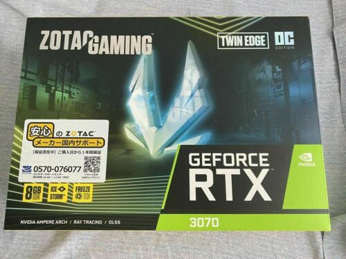 ZOTAC GAMING GeForce RTX 3070 Twin Edge 8 GB ZT-A30700E-10P sin LHR - Imagen 1 de 4