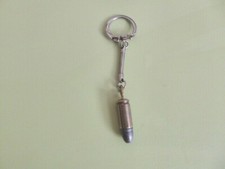 bullet key ring stainless steel novelty keychain