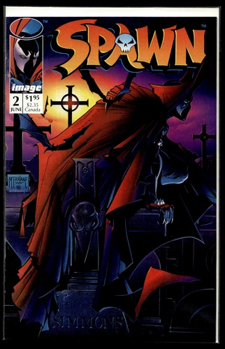 1992 Spawn #2 1st Violator Image Comic