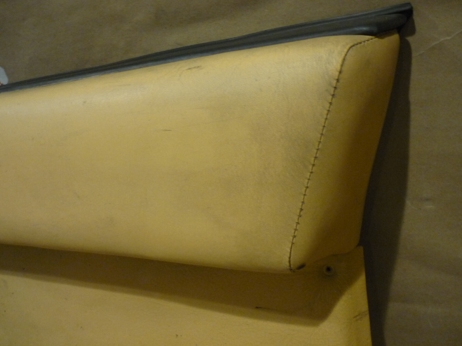 Ferrari Testarossa. RH Interior Door Panel. Beige -  Part# 61502000