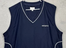 Cutter Buck Vest Men Large Dark Navy Pullover Windbreaker Sleeveless V-Neck Golf