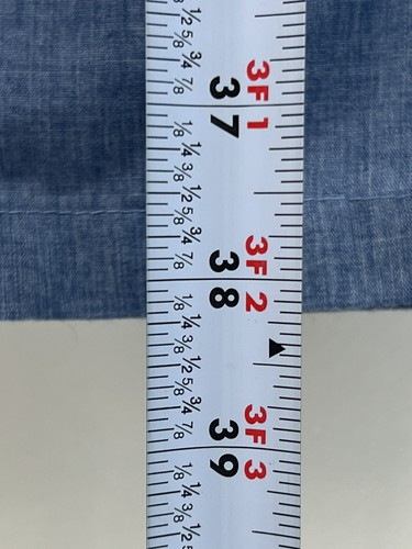 NWT Just Fashion Now Pant Women's Sz L Blue Pleated Pockets Straight Lightweight - Picture 5 of 11