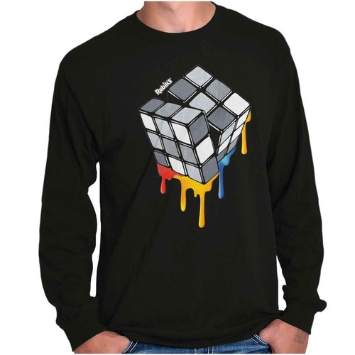 T-shirt Melting Rubiks Cube Ragazzi Ragazze Adolescenti Bambini #D #P1 #PR - Foto 5