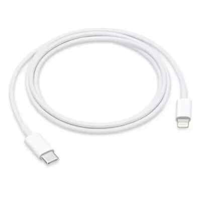 iPhone 1m (3ft) (iPhone to USB-C) Charging Cable Cord (White)